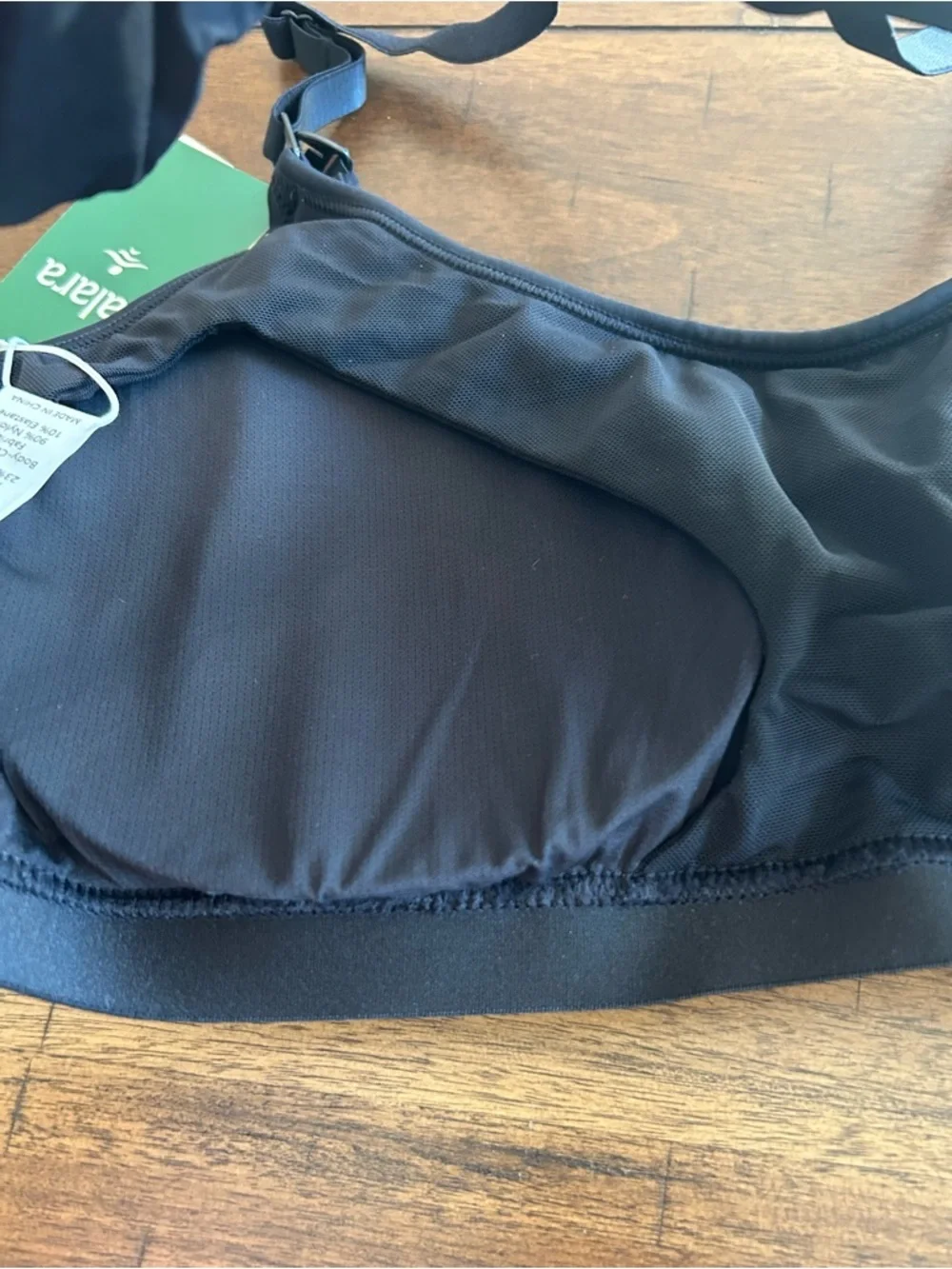 Halara SpeedWave Adjustable Hook Quick Dry Nursing Workout Sports Bra Large NEW